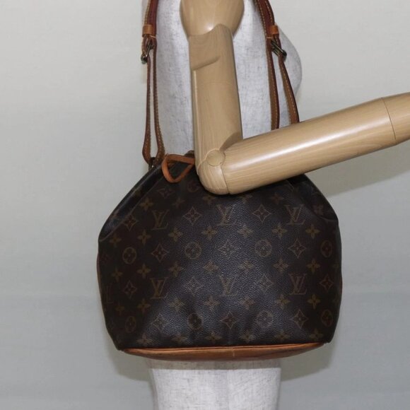 LOUIS VUITTON Monogram Petit Noe Shoulder Bag M42226 LV Auth ep11288 - Picture 1 of 16